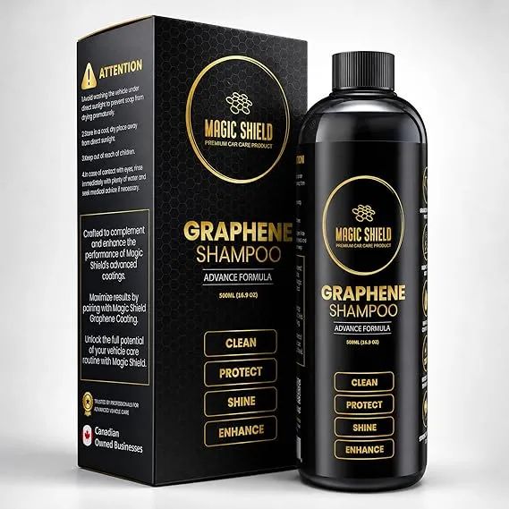 Magic Shield Graphene Car Wash Shampoo for coated vehicles