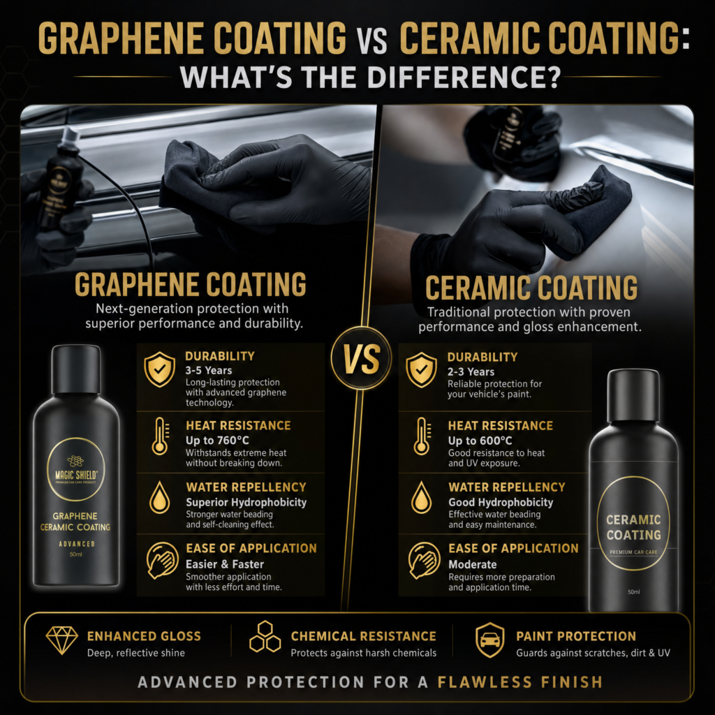 Graphene vs Ceramic Coating: Which Is Better for Your Car?